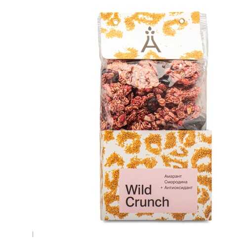 Гранола хрустящая Wild Crunch, «Амарант и Смородина» от Елены Наумовой, 260 г, Москва в Магнит