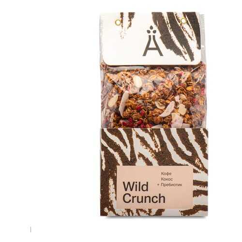 Гранола хрустящая Wild Crunch, «Кокос и Кофе» от Елены Наумовой, 260 г, Москва в Магнит