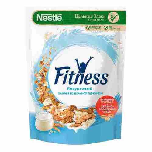 Хлопья из цельной пшеницы Nestle Fitness йогуртовый 160 г в Магнит