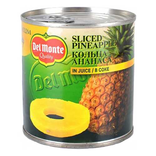 Ананас Del Monte кольца в соке 435 г в Магнит