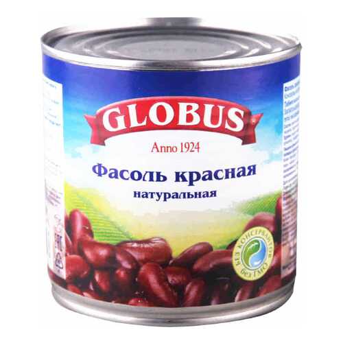 Фасоль Globus красная натуральная 400 г в Магнит