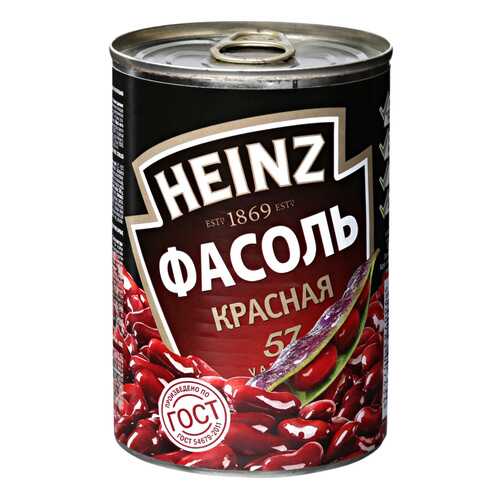 Фасоль Heinz красная в собственном соку 400г, ж/б Польша в Магнит