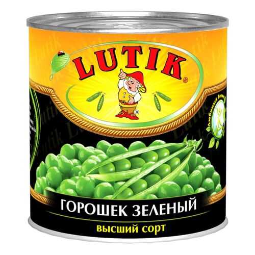 Горошек зеленый Lutik 425 г в Магнит