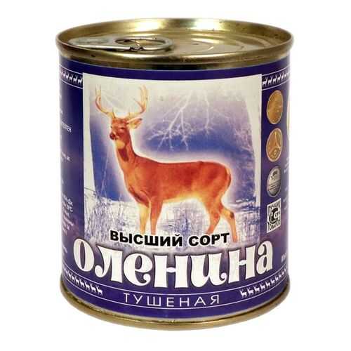 Консервы мясные ТМ Ямалик оленина тушеная в/с 290 г в Магнит