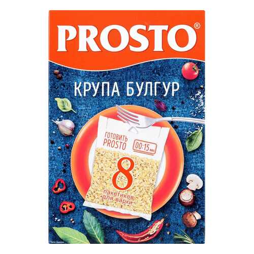 Булгур пшеничный Prosto 62.5 г 8 пакетиков в Магнит