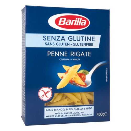 Макаронные изделия Barilla пенне ригате senza glutine 400 г в Магнит