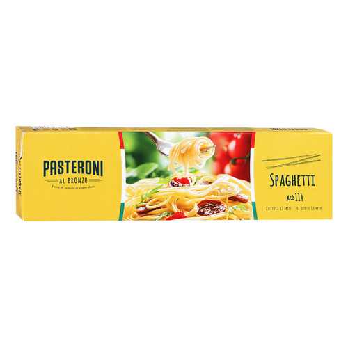 Макароны Pasteroni spaghetti №114 спагетти 450 г в Магнит