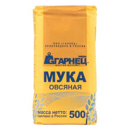 Мука Гарнец овсяная 500 г в Магнит