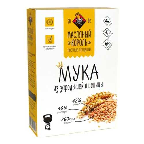 Мука Масляный Король из зародышей пшеницы 300 г в Магнит