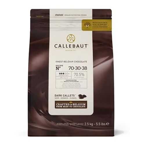 Шоколад Callebaut темный 2.5 кг в Магнит