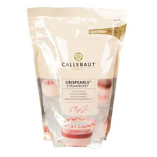 Шоколадные драже Callebaut Crispearls Strawberry из клубничного шоколада 800 г в Магнит