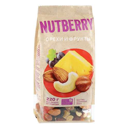 Смесь орехи-ягоды-фрукты Nutberry 220 г в Магнит