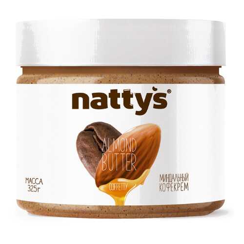 Миндальная паста Nattys Coffetty с кофе 325 г в Магнит