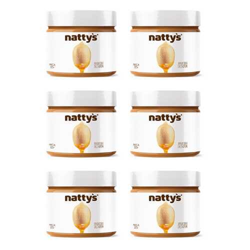 Набор арахисовых паст Nattys Creamy natbox 6 штук 325 г в Магнит