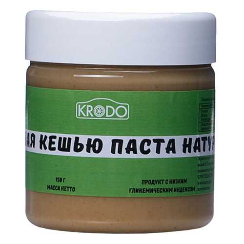 Натуральная кешью паста Krodo 150 г в Магнит