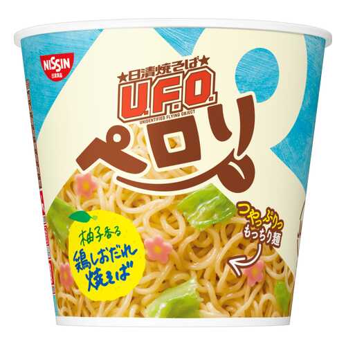 Лапша NISSIN U.F.O с юдзу курицей и солью стакан 73 г в Магнит