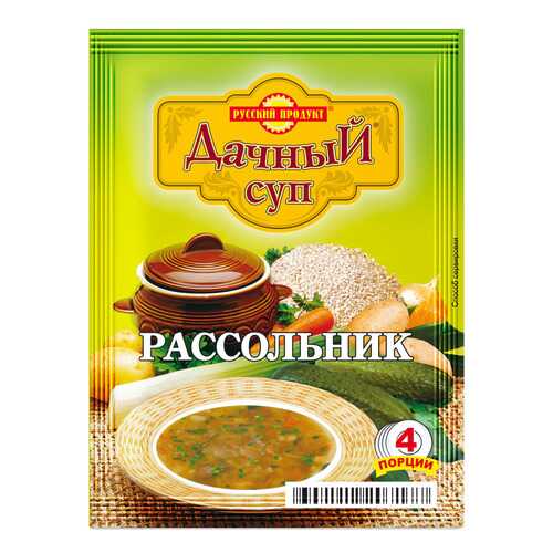 Суп дачный Русский Продукт рассольник варочный 65 г в Магнит