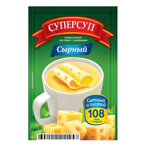 Суперсуп-пюре Суперсытный сырный с сухариками 26.5 г в Магнит