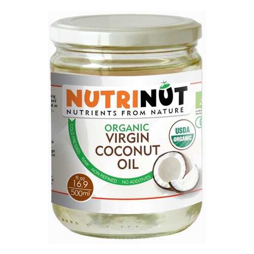 Кокосовое масло Nutrinut organic virgin coconut oil 500 мл в Магнит