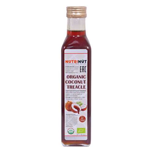 Кокосовый сироп Nutrinut organic coconut treacle 250 мл в Магнит