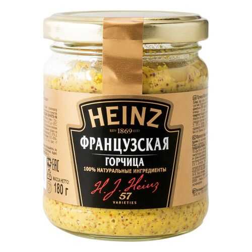 Горчица Heinz французская 180 г в Магнит