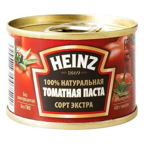 Паста томатная Heinz натуральная экстра 70 г в Магнит