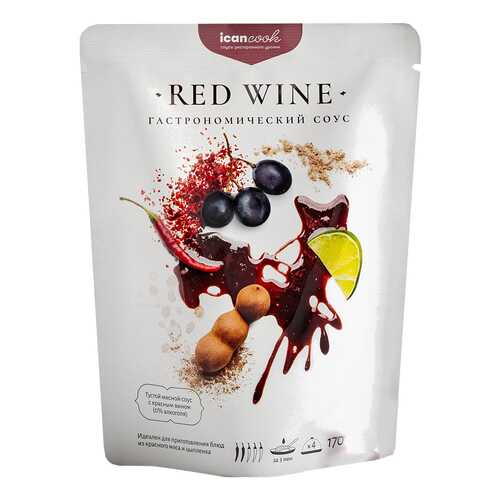 Соус Red wine icancook гастрономический 170 мл в Магнит