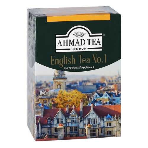 Чай Ahmad Tea английский №1 черный байховый листовой с ароматом бергамота 200 г в Магнит