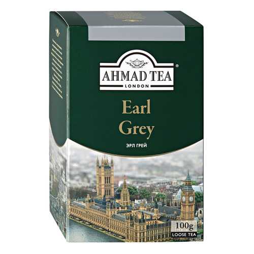 Чай черный Ahmad Tea Earl Grey 100г в Магнит