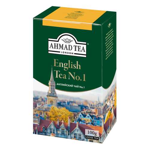 Чай черный Ahmad Tea english tea № 1 90 г в Магнит