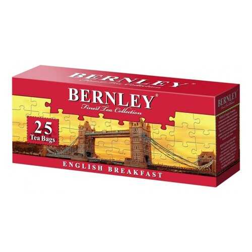 Чай черный Bernley english premium 25 пакетиков в Магнит