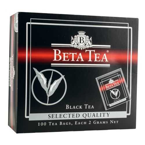 Чай черный Beta Tea selected quality 100 пакетиков в Магнит