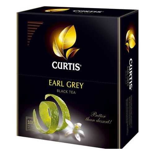 Чай черный Curtis earl grey 100 пакетиков в Магнит