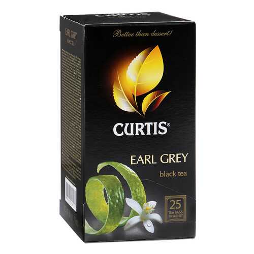 Чай черный Curtis earl grey 25 пакетиков в Магнит