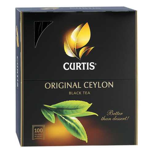 Чай черный Curtis original ceylon 100 пакетиков в Магнит