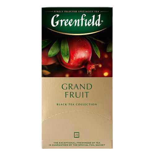 Чай черный Greenfield Grand Fruit 25 пакетиков в Магнит