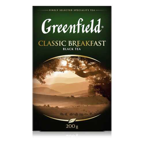 Чай черный листовой Greenfield Classic Breakfast 200 г в Магнит