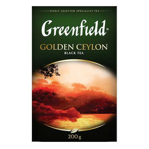 Чай черный листовой Greenfield Golden Ceylon 200 г в Магнит