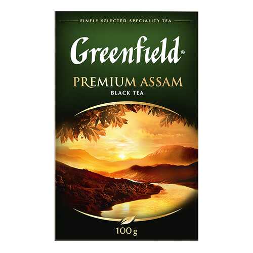 Чай черный листовой Greenfield Premium Assam 100 г в Магнит