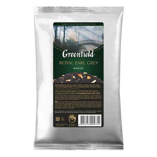 Чай черный листовой Greenfield Royal Earl Grey 250 г в Магнит