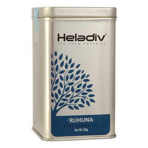 Чай черный листовой Heladiv TIN PL ruhuna tea 100 г в Магнит