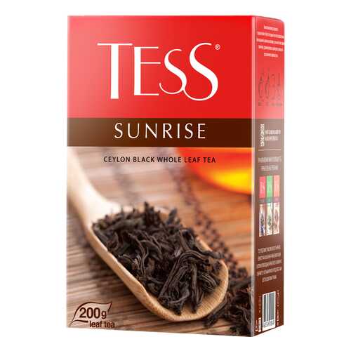 Чай черный листовой Tess Sunrise 200 г в Магнит