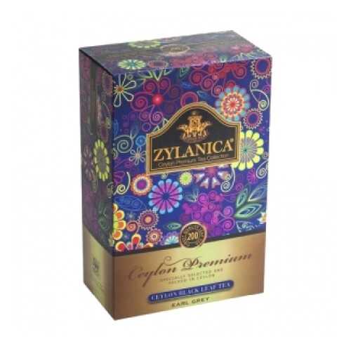 Чай черный листовой Zylanica ceylon premium collection бергамот FBOP 200 г в Магнит