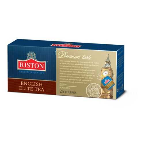 Чай черный Riston english elite tea 25 пакетиков в Магнит