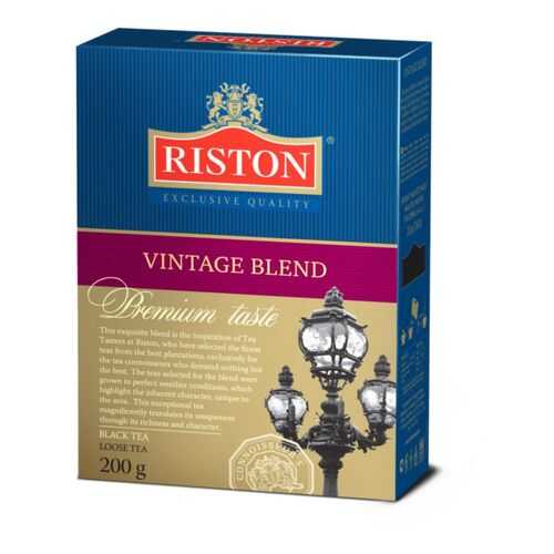 Чай черный Riston vintage blend 200 г в Магнит