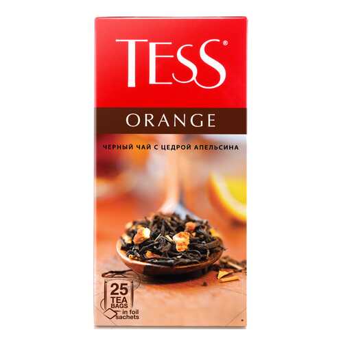 Чай черный Tess Orange 25 пак в Магнит