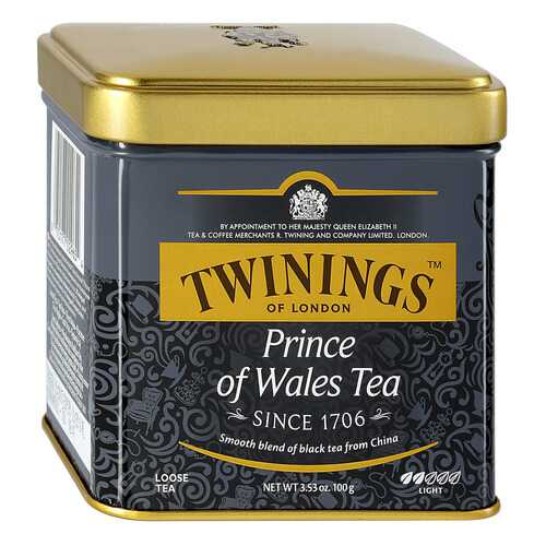 Чай черный Twinings принц уэльский байховый среднелистовой 100 г в Магнит