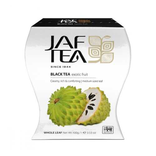 Чай Jaf Tea Exotic Fruit черный листовой с саусепом 100 г в Магнит