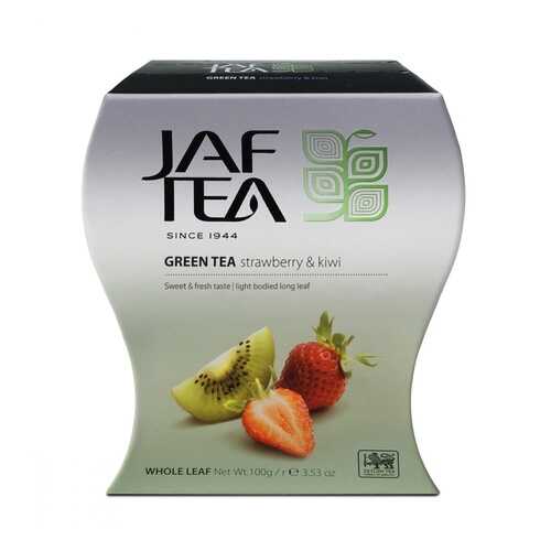 Чай Jaf Tea Strawberry Kiwi зеленый с клубникой и киви 100 г в Магнит