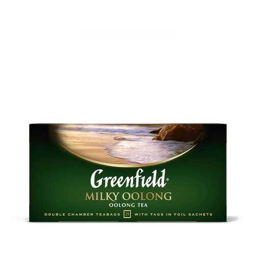 Чай оолонг Greenfield Milky Oolong 25 пакетиков в Магнит